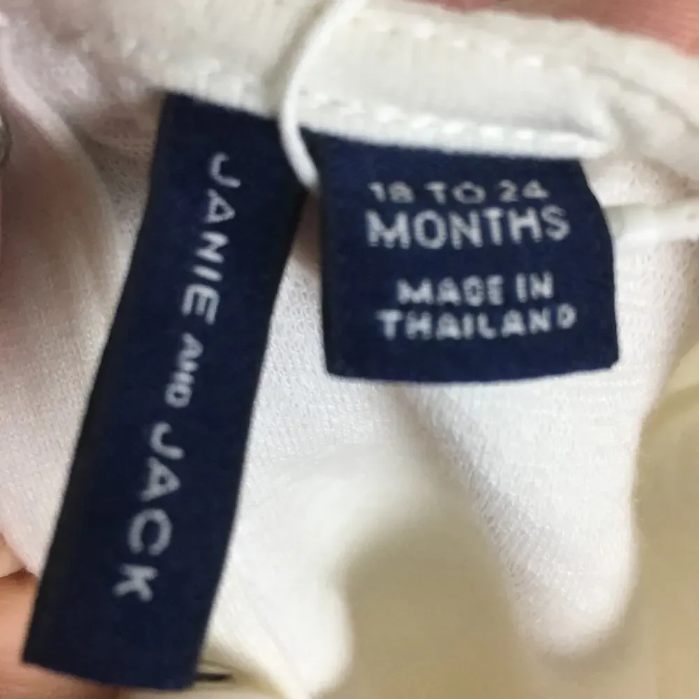 Janie & Jack Off White NWT One Piece Romper 18 to 24 months
